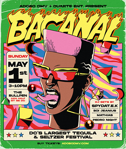 Bacanal Event Poster